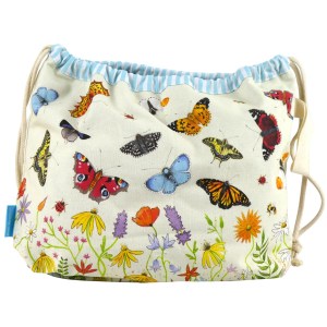 Butterflies Drawstring Bag