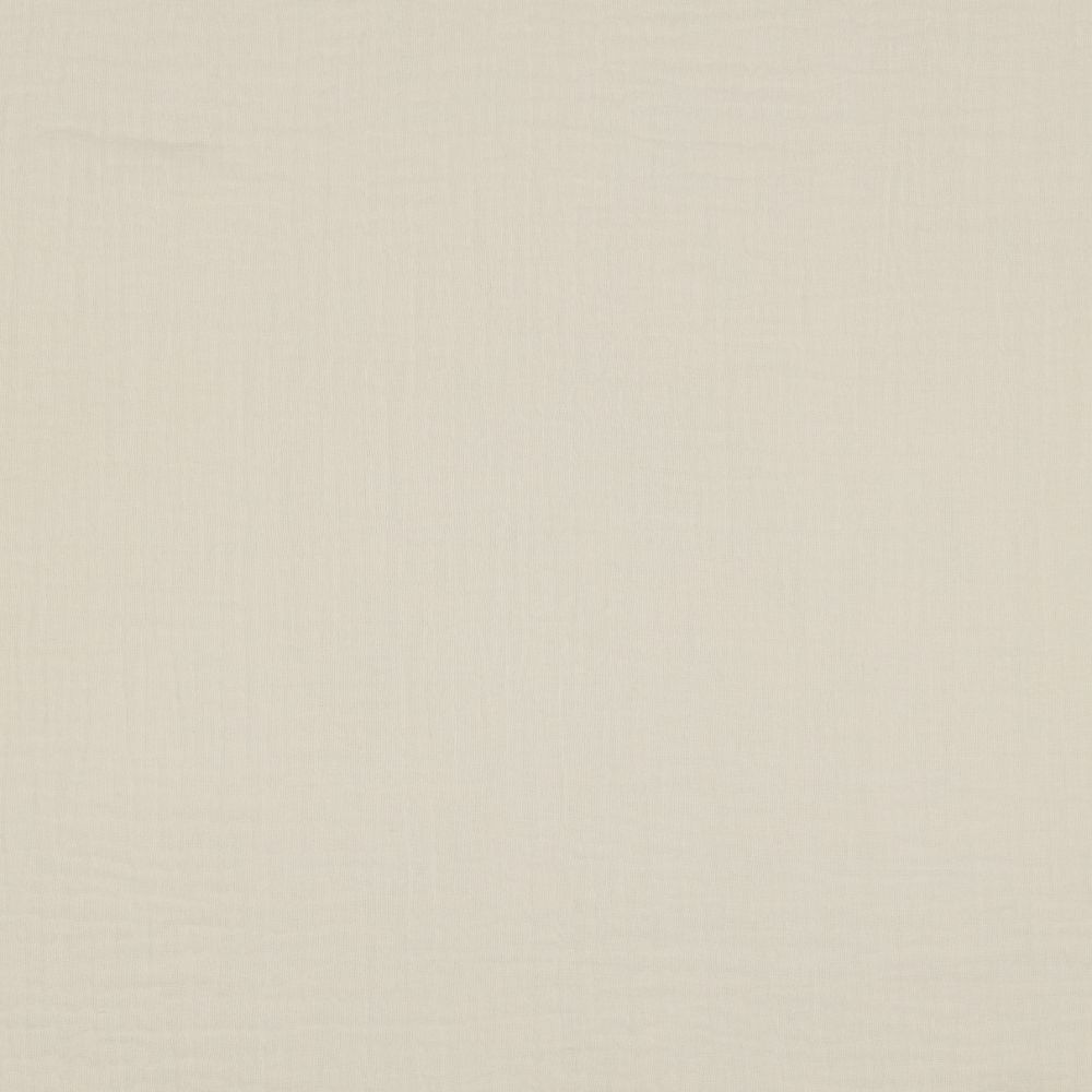 Double Gauze, Solid Colour, Ecru
