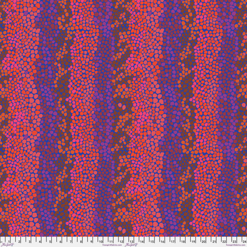 Pebble Mosaic - Prune (Brandon Mably) 108" Quilt Backing - Cotton Sateen