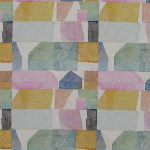 Glass Abstraction Linen Mix/ WHITE
