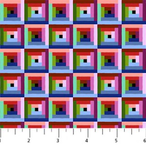 Anna Maria - Piecework -Log Cabin - Metro