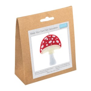 Felt Mushroom Decoration