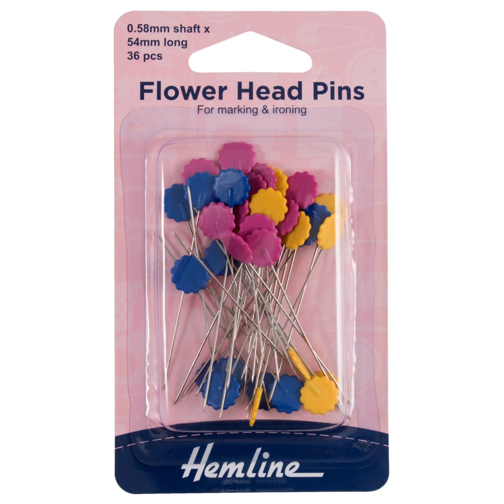 Flower Head Pins 0.58x54mm Dressmakers Pins