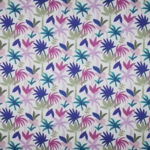 Cotton Voile Digital Palm Haven