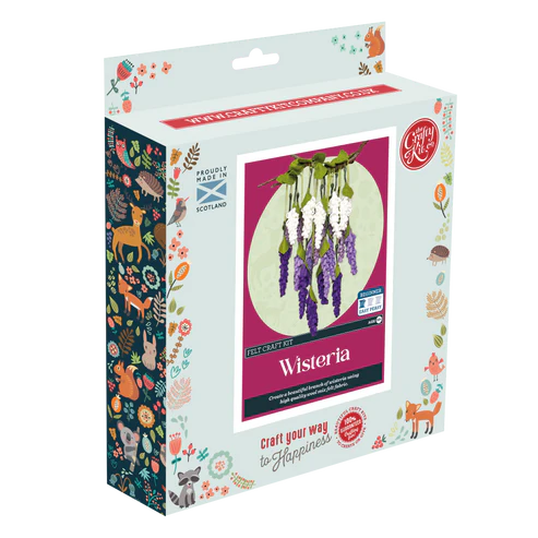 Felt Wisteria Flower Craft Kit