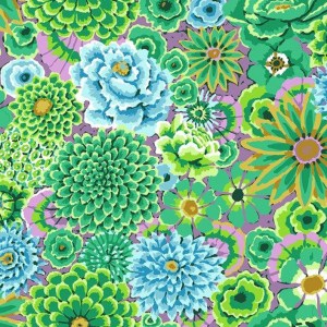 Enchanted - Green 108" Quilt Backing - Cotton Sateen