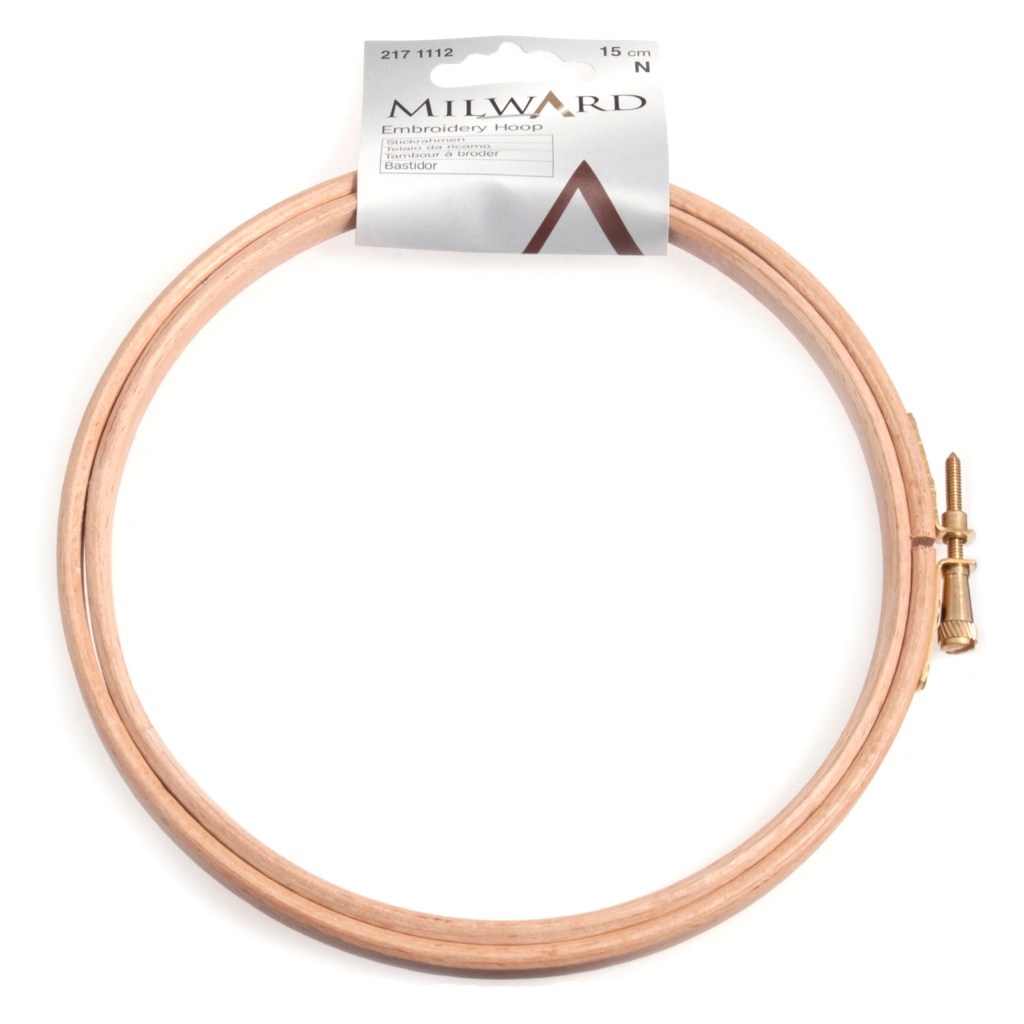 Hoop: Embroidery: 15cm or 6in