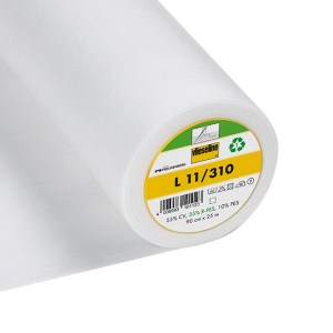 Interfacing: L11/310: Light Weight: Sew-in: White (Vlieseline)