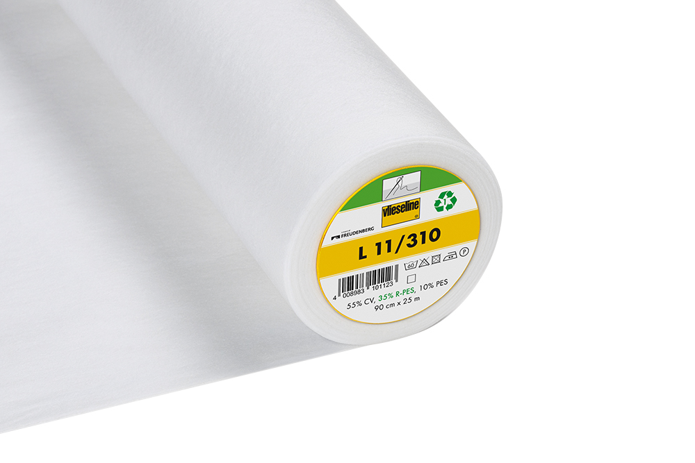 Interfacing: L11/310: Light Weight: Sew-in: White (Vlieseline)