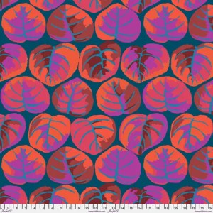 Kaffe Fassett Collective -  Palm Leaves - Red : 112cm wide cotton