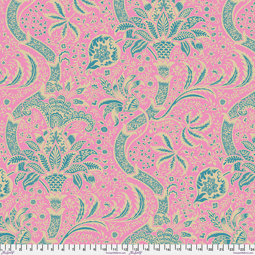 Kaffe Fassett x William Morris Collaboration - Opera Lawn - Indian : Cotton Lawn