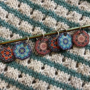Persian Tiles Stitch Markers (set of 6) – Janie Crow