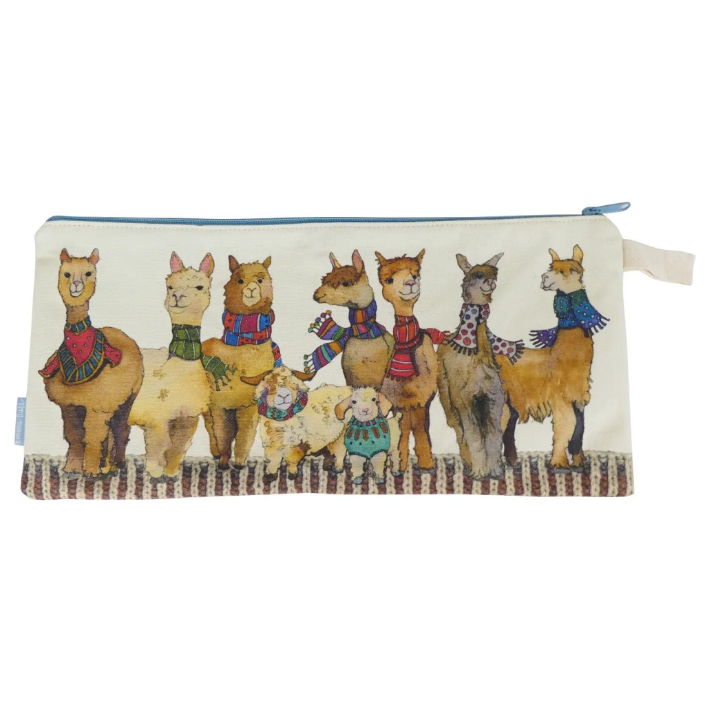 Alpacas and Other Woollies Long Project Bag