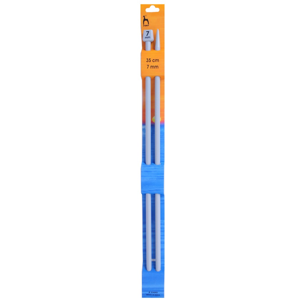 Knitting Straight Pins: Single-Ended: Classic: 35cm