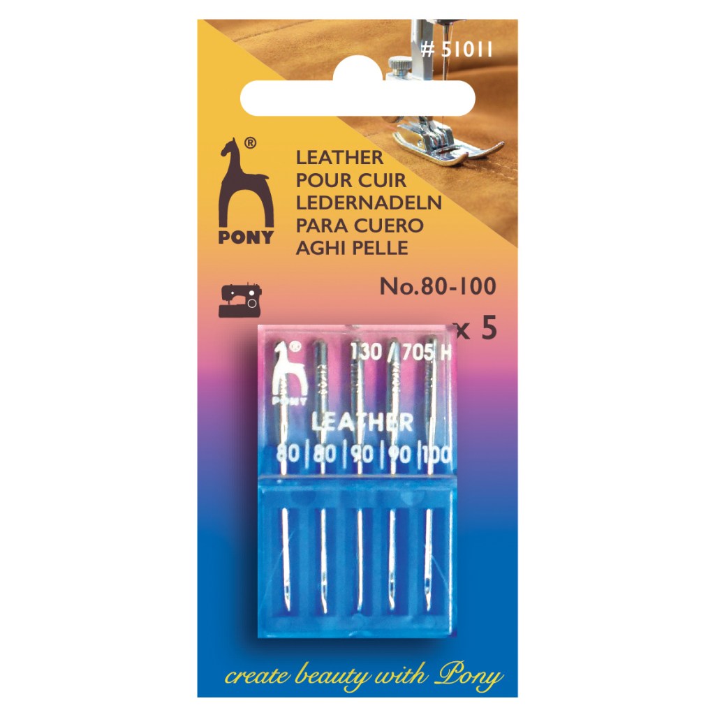 Sewing Machine Needles: Leather