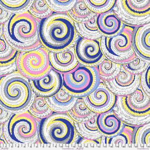 Kaffe Fassett Collective - Curly Basket - Contrast: 112cm wide cotton