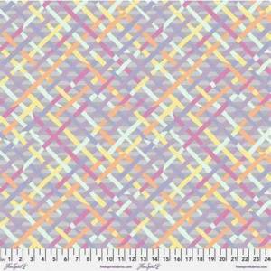 Lattice - Grey 108" Quilt Backing - Cotton Sateen