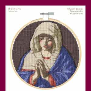 The Virgin in Prayer - Cross Stitch Kit