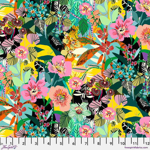 Vibrant Botanica: By Kitty McCall: 100% Cotton: 112cm