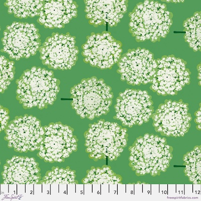 Martha Negley's Nation of Flowers - Queen Annes Lace Green - 112cm