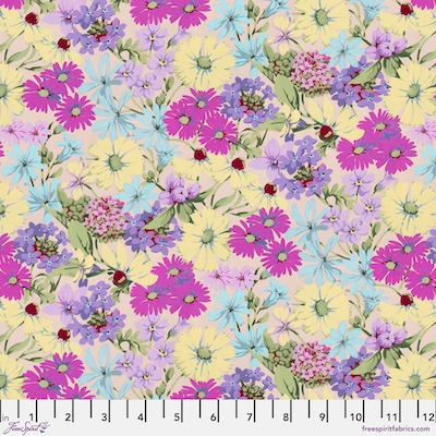 Martha Negley's Nation of Flowers -Prairie Wildflowers Lavender - 112cm
