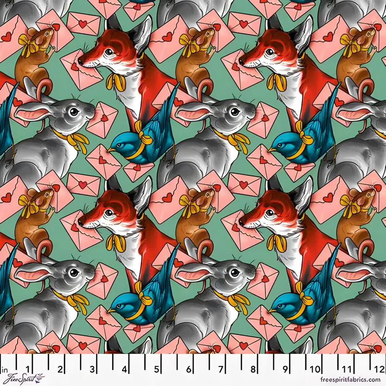 Love Letters Collection: By Rachel Hauer: 100% Cotton: 110cm Wide