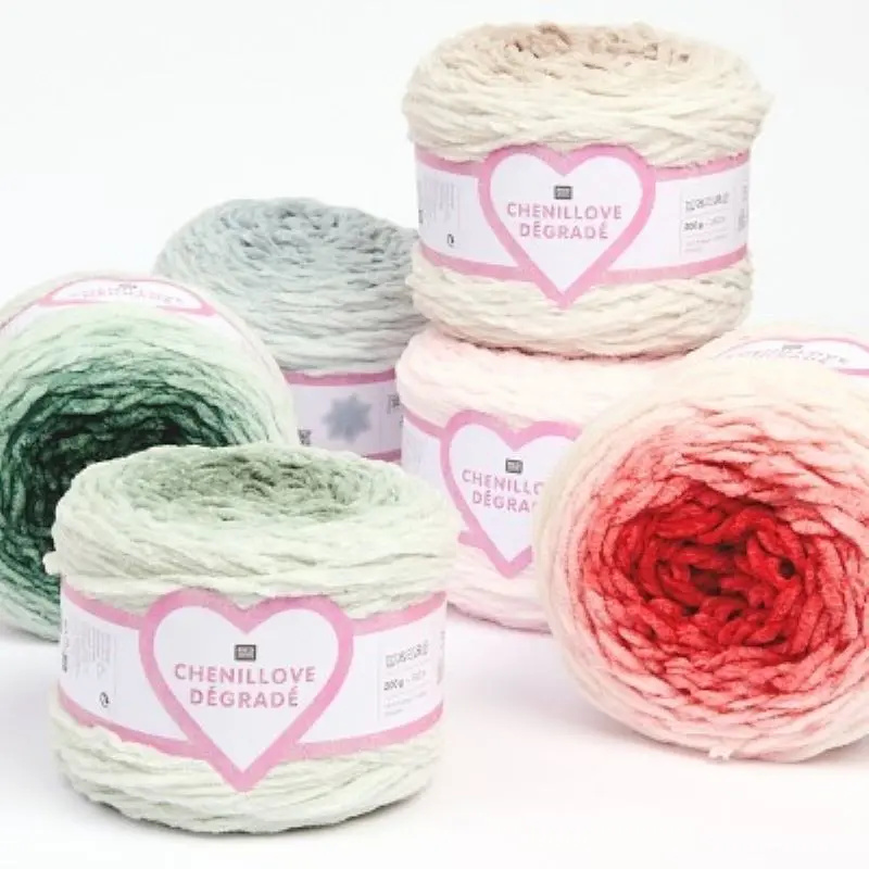 Rico: Chenillove Dégradé: DK: 200g